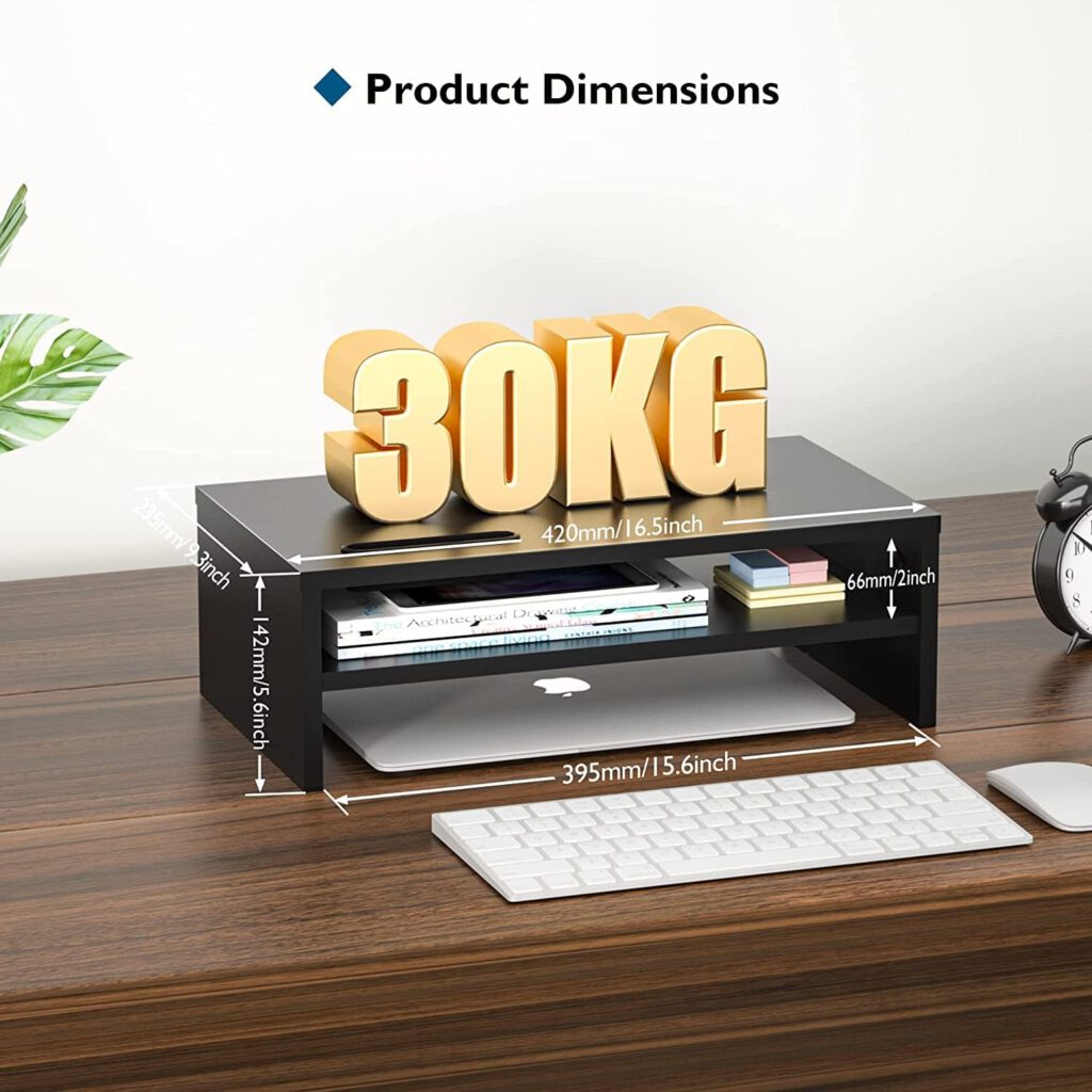 1home notebook stand, laptop stand for computer desk