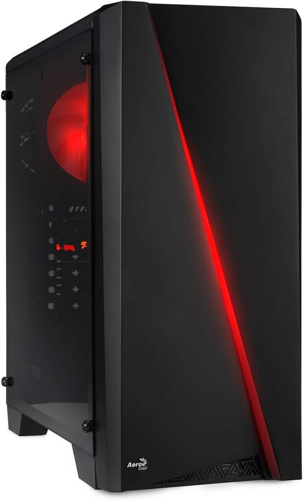 Gaming PC Complete Set, AMD Ryzen 5 4500 6X 3.60 GHz, NVIDIA RTX 3060 12GB, 16 GB DDR4, 240 GB SSD, 1000 GB HDD, Windows 11 Pro + 2 Inch Full HD Gamer TFT