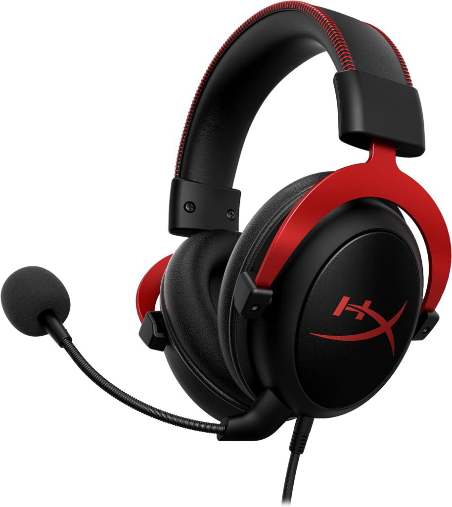 HyperX KHX-HSCP-RD Cloud II - gaming headphones (for PC / PS4 / Mac) red