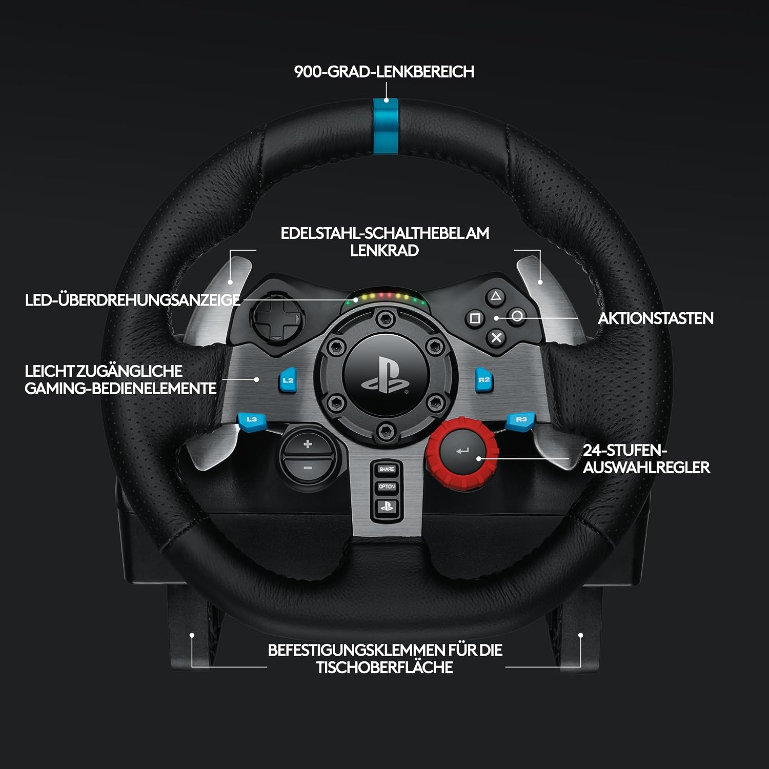 Logitech G29 Gaming Lenkrad Bewertung